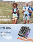 Portable Cooling Waist Fan Mini USB Neck Fan 8000mAh