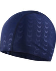 Women Men Spandex Swimming Cap Black Lightning