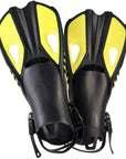 Fins Swim Flippers Short Diving Frog Shoes Duck Webs Adjustable