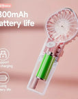 Handheld Mini Fan Air Conditioner USB Rechargeable