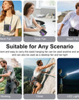 Portable Cooling Waist Fan Mini USB Neck Fan 8000mAh