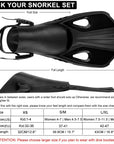 Fins Swim Flippers Short Diving Frog Shoes Duck Webs Adjustable