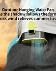 Portable Waist Clip Fan Outdoor Portable Cooling Fan