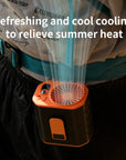 Portable Waist Clip Fan Outdoor Portable Cooling Fan