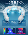 2025 New Wearable Air Conditioner USB Rechargeable