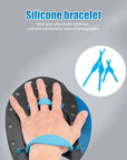 1 Pair Swim Paddles Hand Professional Swimming Paddles