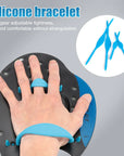 1 Pair Swim Paddles Hand Professional Swimming Paddles