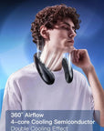 New Neck Air Conditioner Portable Neck Fan